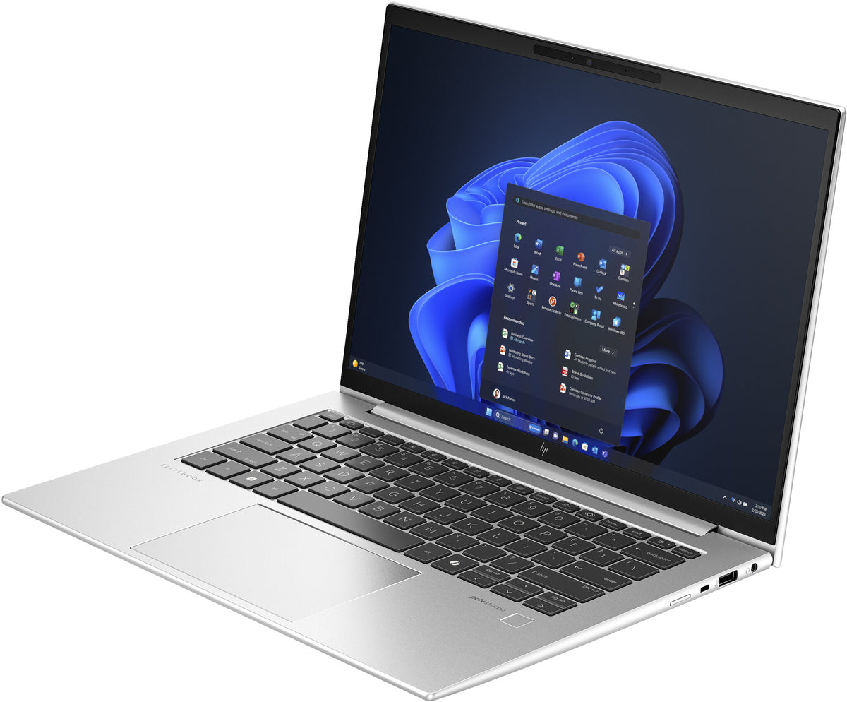 HP EliteBook 840 14 G11 Laptop - 35.6 cm (14") - Intel Core Ultra 5 125U - 16 GB DDR5-SDRAM - 512 GB SSD - Wi-Fi 6E - Windows 11 Pro - Silver