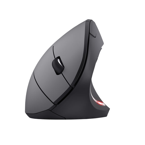 Trust Verto - RF Wireless Optical Vertical Mouse - 1,600 DPI - Clove ...