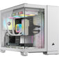 Corsair iCUE LINK 2500X RGB - Micro ATX Mid Tower Case in White