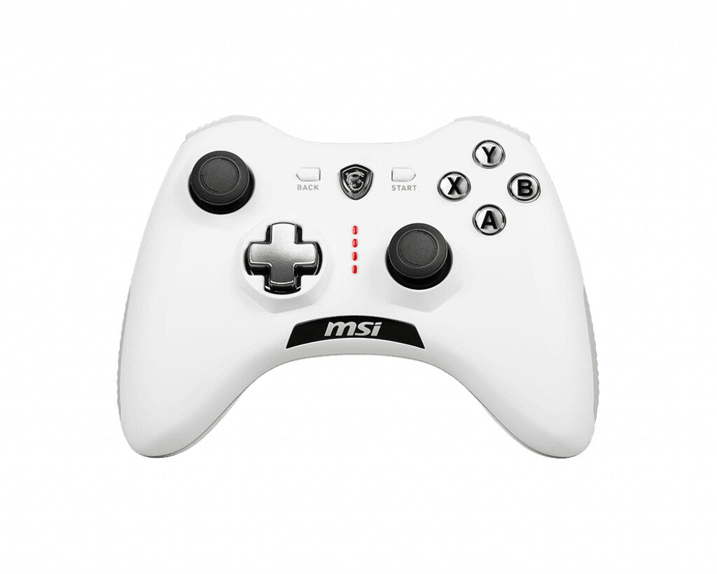 MSI FORCE GC20 V2 - Wired Gaming Controller for PC / Android in White