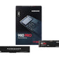 Samsung 980 PRO - PCI Express 4.0 V-NAND MLC NVMe M.2 SSD - 2 TB