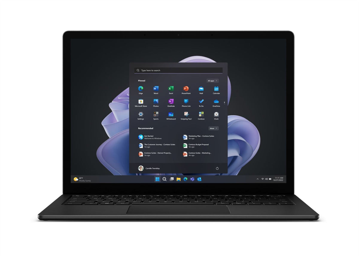 Microsoft Surface Laptop 5 i7-1265U Notebook 34.3 cm (13.5") Touchscreen Intel Core i7 16 GB LPDDR5x-SDRAM 256 GB SSD Wi-Fi 6 (802.11ax) Win