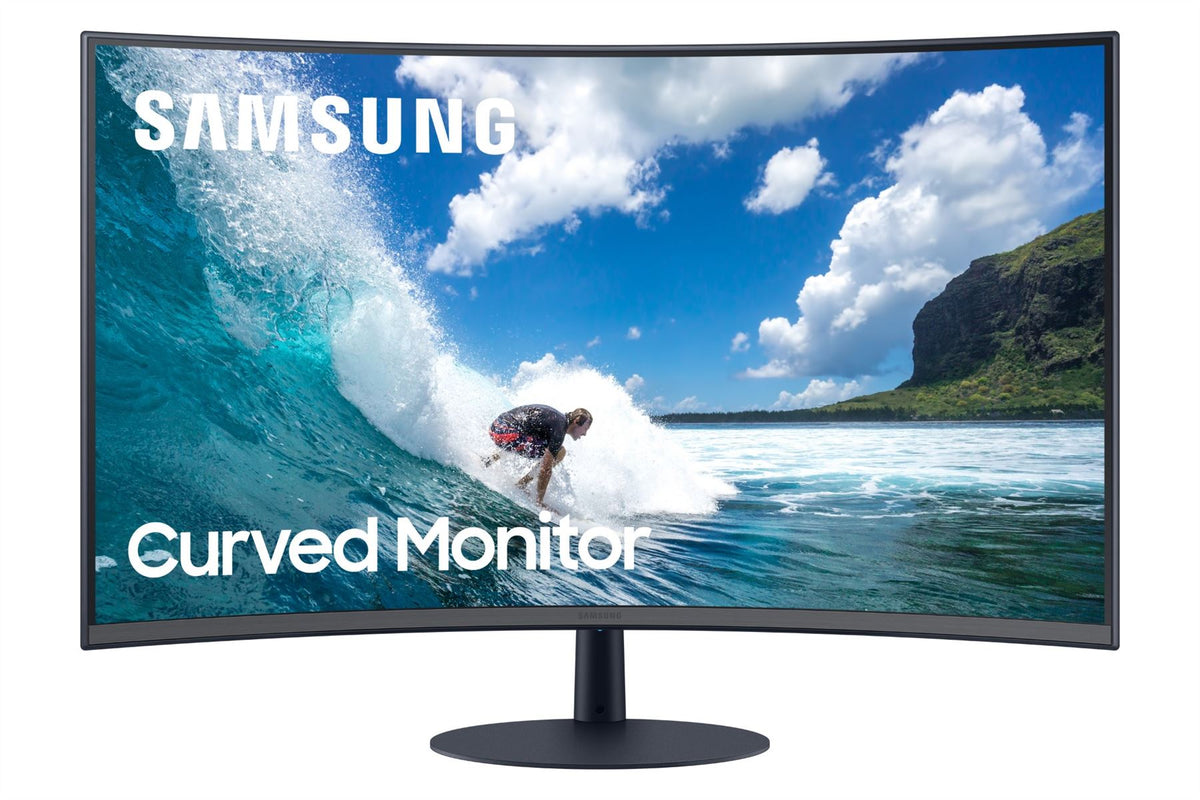 Samsung C24T550FDU 59.9 cm (23.6") 1920 x 1080 pixels Full HD LED Grey Monitor