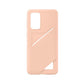 Samsung Card Slot Case for Galaxy A33 (5G) in Peach