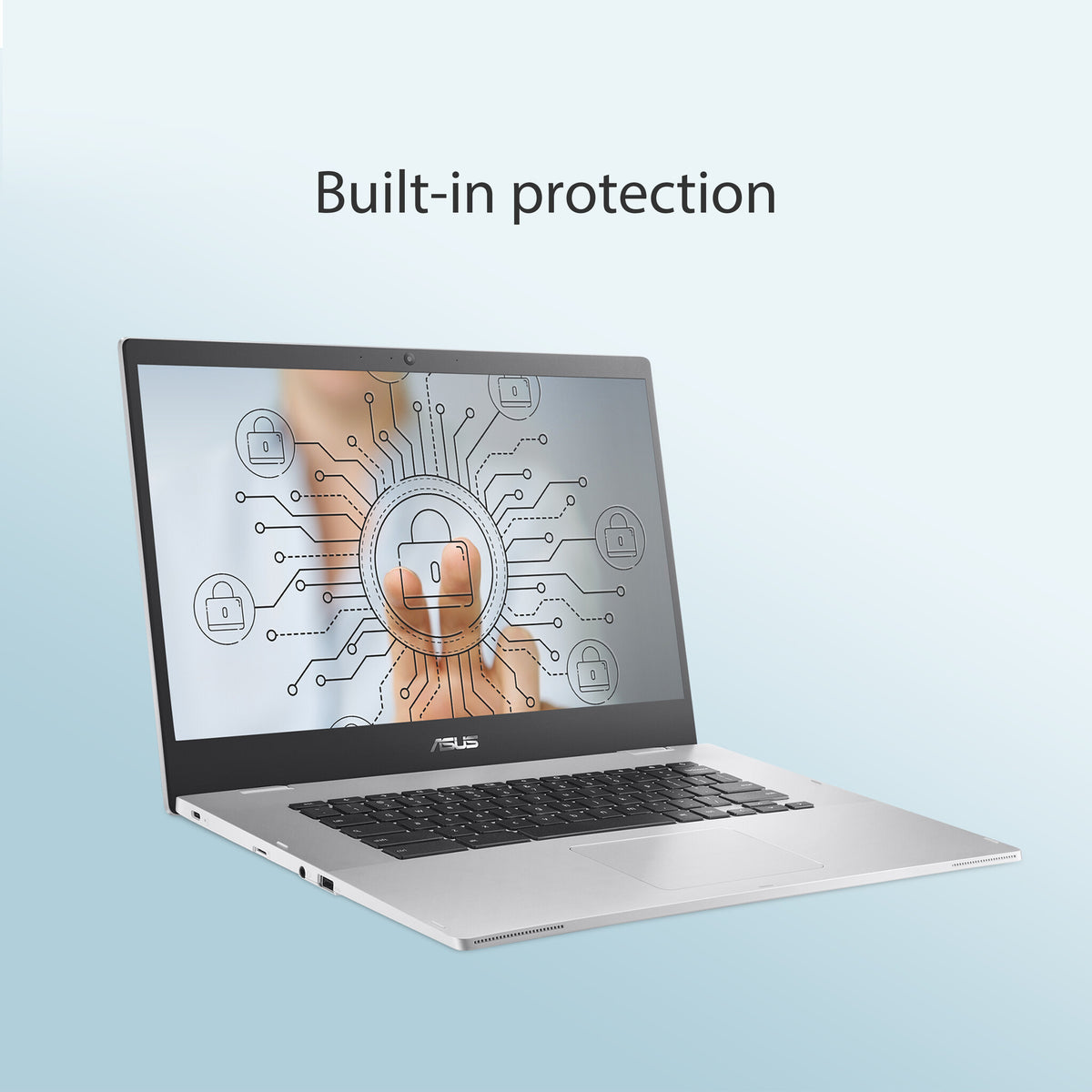 ASUS Chromebook CB1500CKA-NJ0407 - 39.6 cm (15.6&quot;) - Intel® Celeron® N N4500 - 4 GB LPDDR4x-SDRAM - 64 GB eMMC - Wi-Fi 6 - ChromeOS - Silver