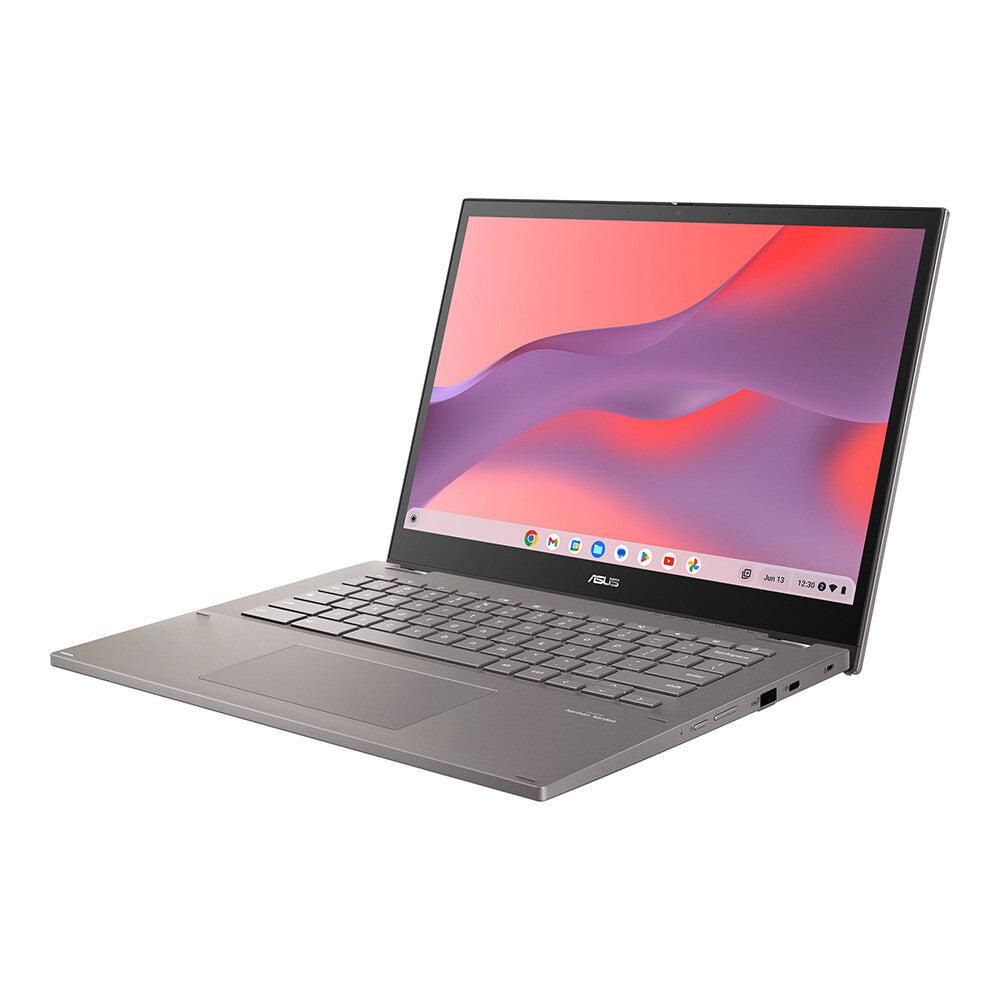 ASUS Chromebook CX34 Flip - 35.6 cm (14") - Touchscreen - Intel® Core™ i7-1255U - 8 GB LPDDR4x-SDRAM - 512 GB SSD - Wi-Fi 6E - ChromeOS - Grey