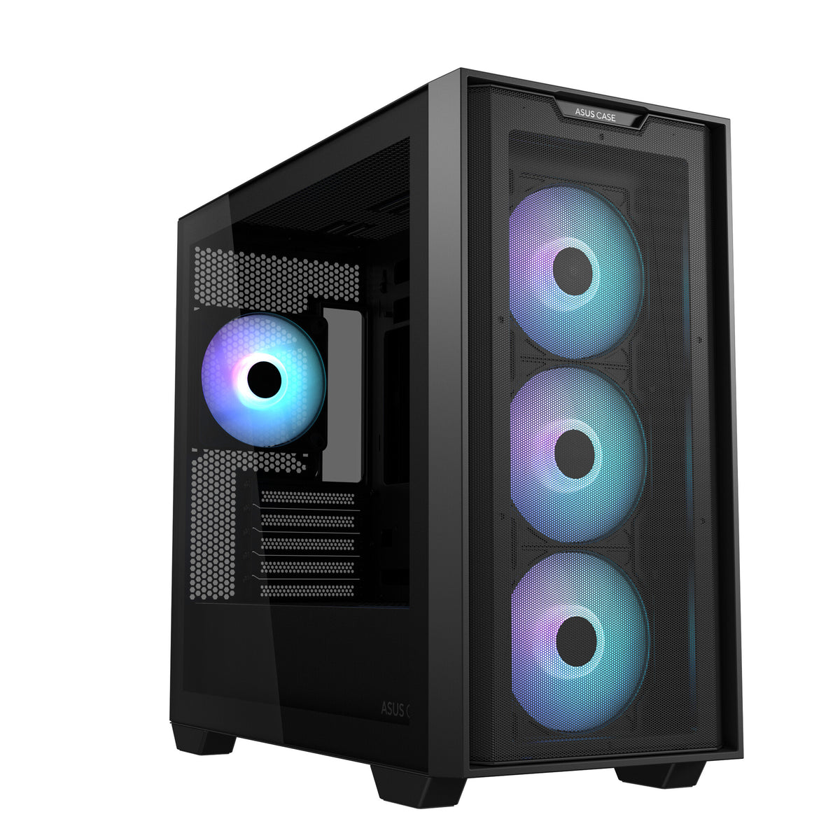 Asus A21 PLUS - MicroATX Mini Tower Case in Black