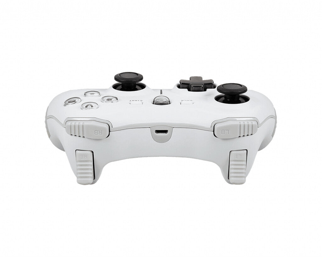 MSI FORCE GC20 V2 - Wired Gaming Controller for PC / Android in White
