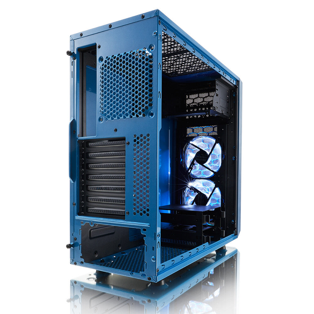 Fractal Design Focus G - ATX Mid Tower Case in Black / Blue