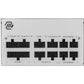 MSI MAG A850GL PCIE5 WHITE - 850W 80+ Gold Fully Modular Power Supply Unit