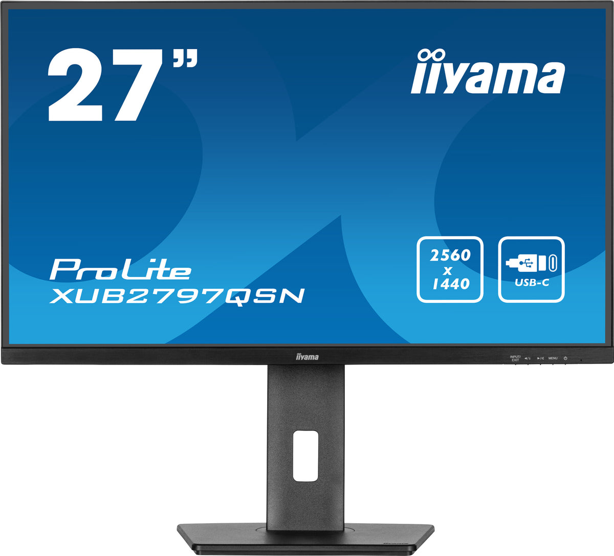 iiyama ProLite XUB2797QSN-B1 - 68.6 cm (27") - 2560 x 1440 pixels WQHD LED Monitor