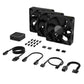 Corsair iCUE LINK RX120 - Computer Case Fan in Black - 120mm (Pack of 3)