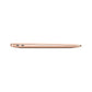 Apple MacBook Air Laptop - 33.8 cm (13.3") - Apple M1 - 8 GB RAM - 256 GB SSD - Wi-Fi 6 - macOS Big Sur - Gold