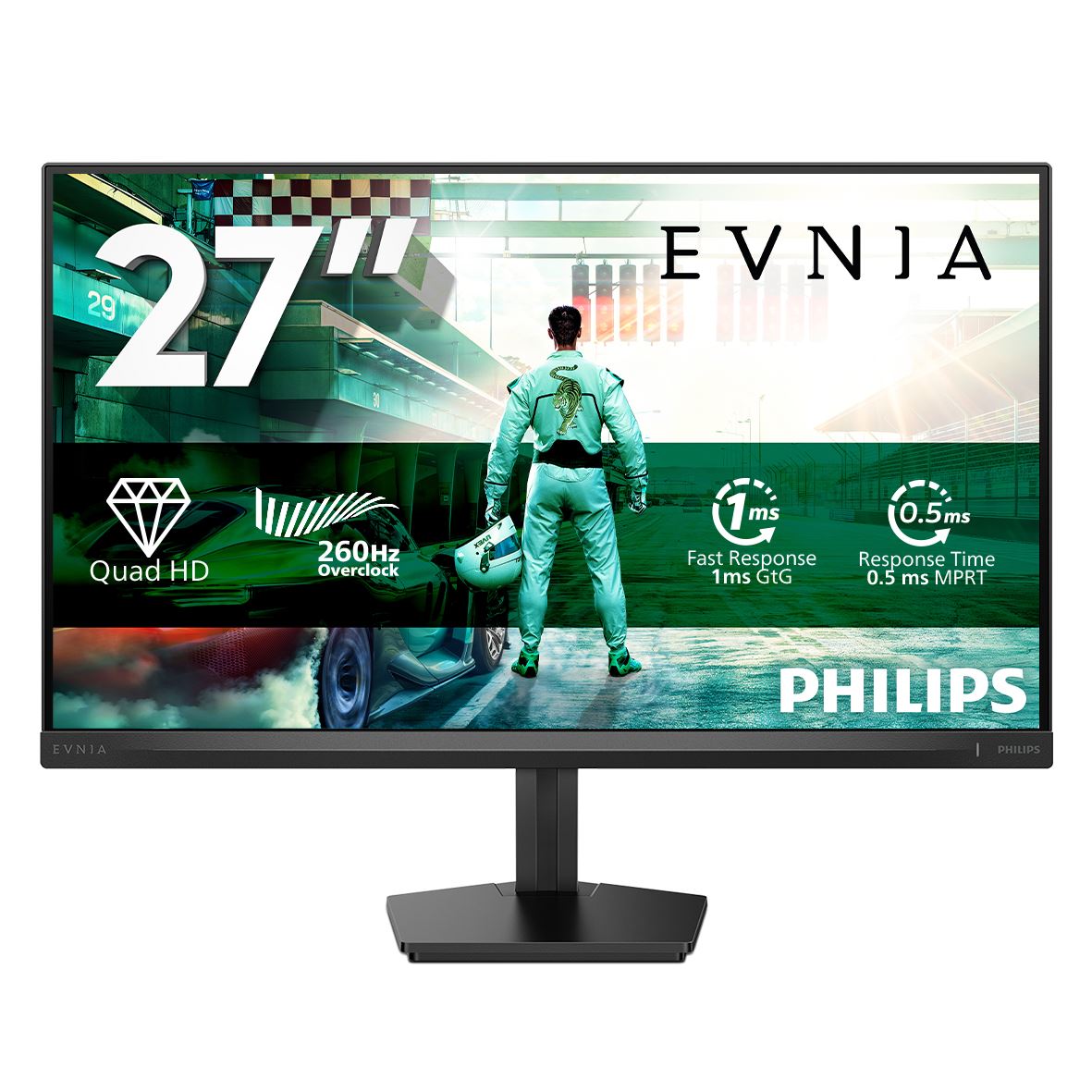 Philips Evnia 3000 27M2N3500PF/00 computer monitor 68.6 cm (27") 2560 x 1440 pixels Quad HD LCD Black