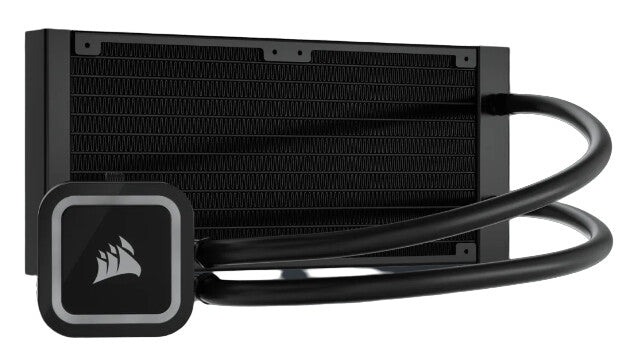 Corsair iCUE H100x RGB ELITE - All-in-one Liquid Processor Cooler in Black - 240mm