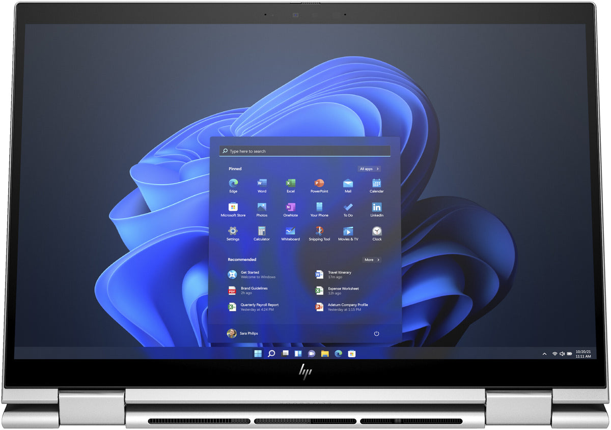 HP Elite x360 830 G10 Hybrid (2-in-1) - Touchscreen - 33.8 cm (13.3") - Intel® Core™ i5-1335U - 16 GB - 512 GB SSD - Wi-Fi 6E - Windows 11 Pro - Silver