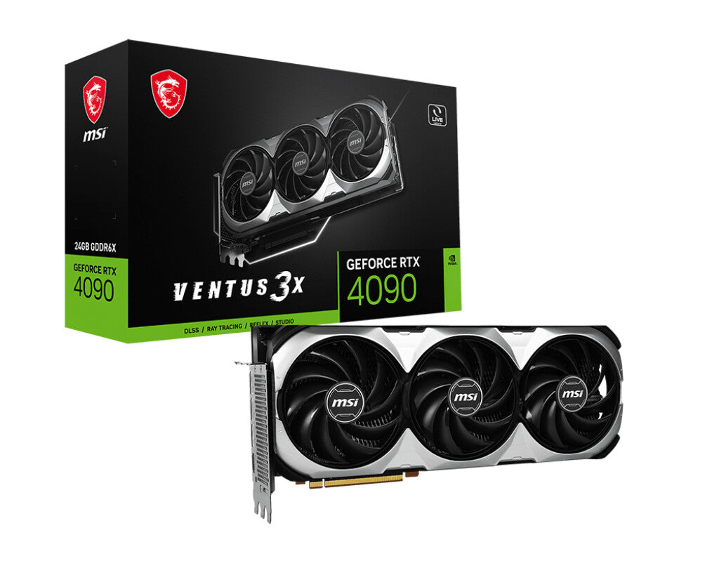 MSI VENTUS 3X - NVIDIA 24 GB GDDR6X GeForce RTX 4090 graphics card