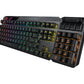ASUS ROG CLAYMORE II - USB Wired + RF Wireless RGB Mechanical Keyboard in Black (QWERTY UK)