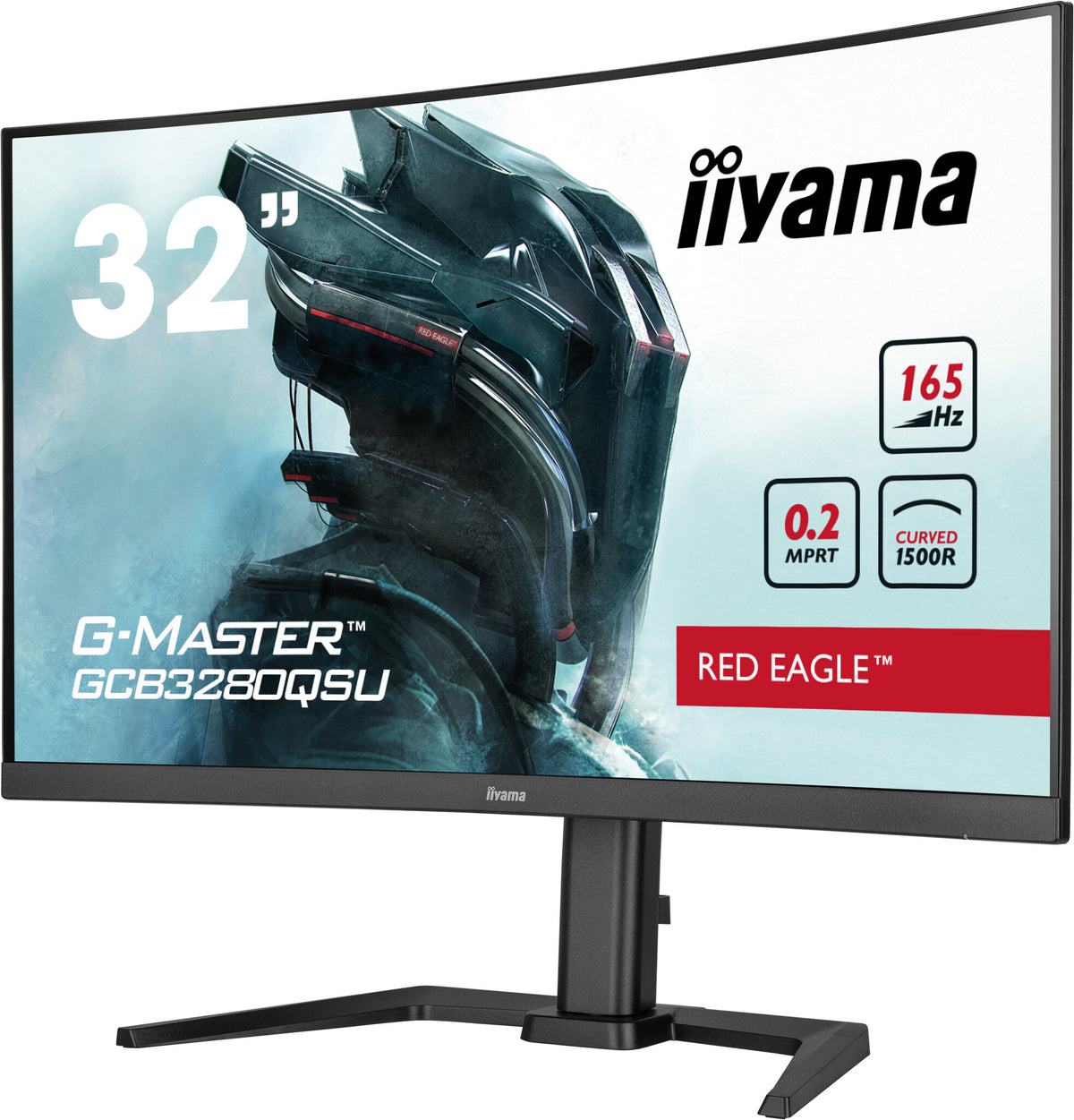 iiyama G-MASTER GCB3280QSU-B1 - 80 cm (31.5") - 2560 x 1440 pixels LED Monitor