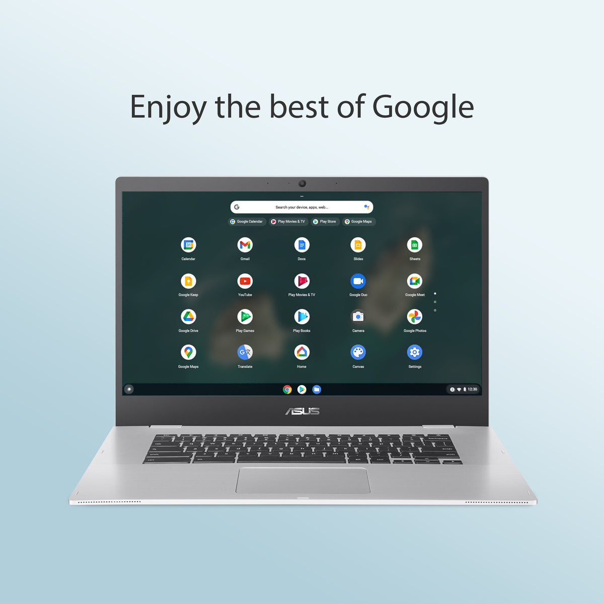 ASUS Chromebook CB1500CKA-NJ0407 - 39.6 cm (15.6&quot;) - Intel® Celeron® N N4500 - 4 GB LPDDR4x-SDRAM - 64 GB eMMC - Wi-Fi 6 - ChromeOS - Silver