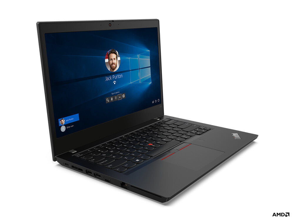 Lenovo ThinkPad L14 Laptop - 35.6 cm (14") - AMD Ryzen™ 3 PRO 4450U - 8 GB DDR4-SDRAM - 256 GB SSD - Windows 11 Pro - Black