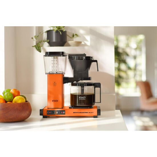 Moccamaster KBG Select - 1.25 Litre Fully-auto Drip coffee maker in Orange