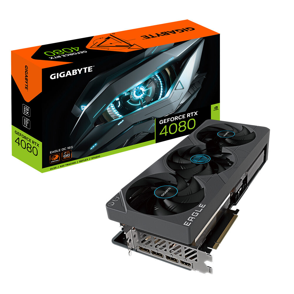 GIGABYTE EAGLE OC - NVIDIA 16 GB GDDR6X GeForce RTX 4080 graphics card