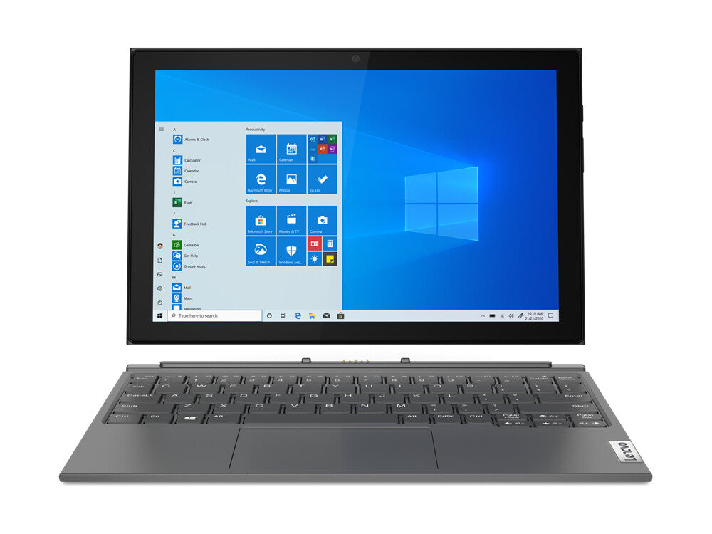 Lenovo IdeaPad Duet 3 10IGL5-LTE Hybrid (2-in-1) - 26.2 cm (10.3") - Touchscreen - Intel® Celeron® N4020 - 4 GB DDR4-SDRAM - 64 GB eMMC - Wi-Fi 5 - Windows 11 Home in S mode - Grey