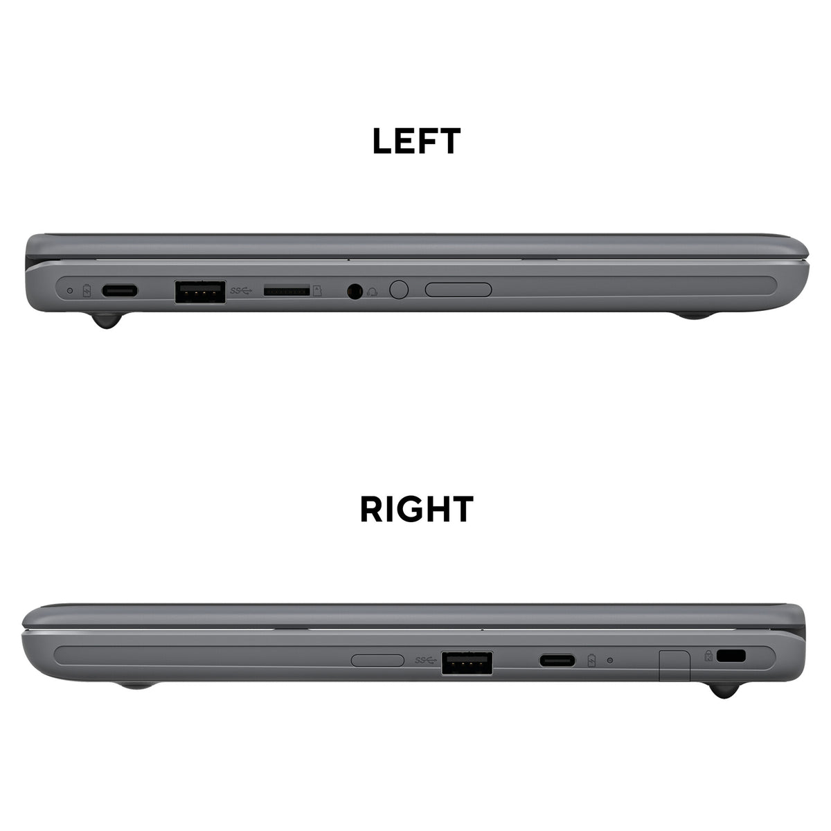 ASUS Chromebook Flip CR1 - 29.5 cm (11.6&quot;) - Touchscreen - Intel® Celeron® N4500 - 4 GB LPDDR4x-SDRAM - 64 GB eMMC - Wi-Fi 6 - ChromeOS - Grey