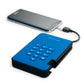iStorage diskAshur2 - Secure Encrypted External solid state drive in Blue - 1 TB