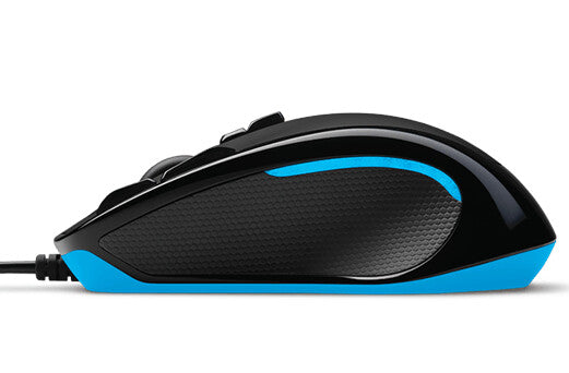 Logitech G - G300S Optical Gaming Mouse in Black / Blue - 2,500 DPI