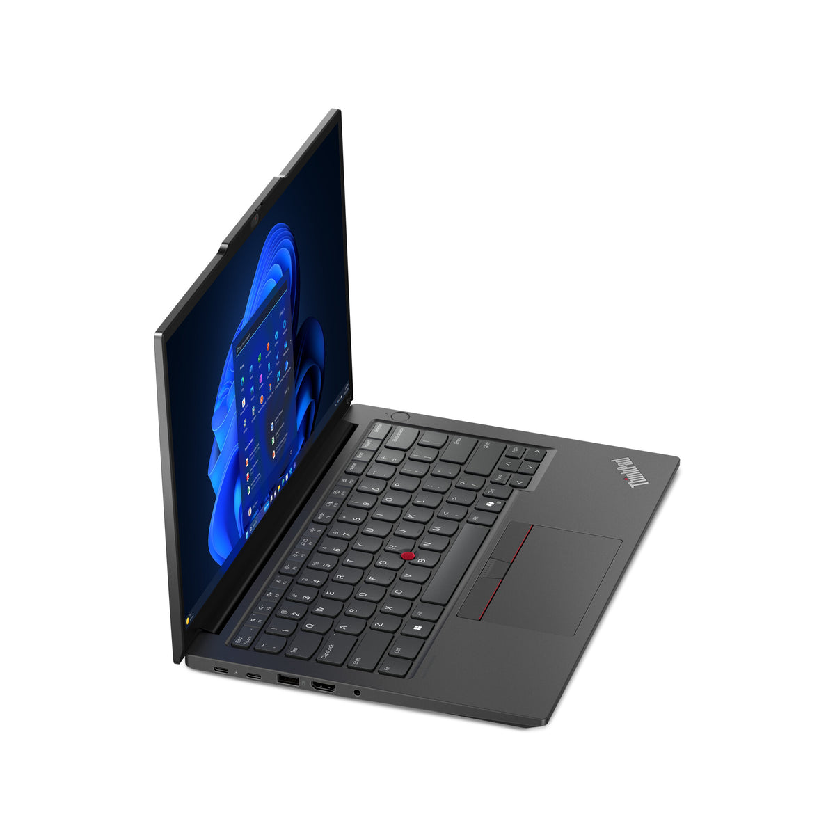 Lenovo ThinkPad E14 Laptop - 35.6 cm (14") - AMD Ryzen™ 5 7535HS - 16 GB DDR5-SDRAM - 256 GB SSD - Wi-Fi 6E - Windows 11 Pro - Black