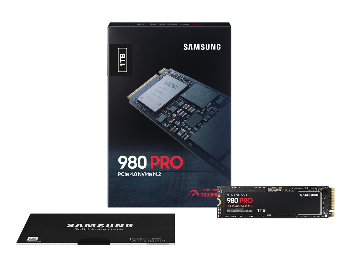 Samsung 980 PRO - PCI Express 4.0 V-NAND MLC NVMe M.2 SSD - 1 TB