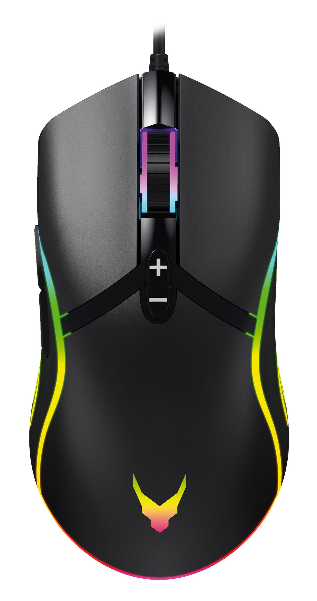 Varr Gaming USB-A Wired Optical RGB Mouse - 6,400 DPI