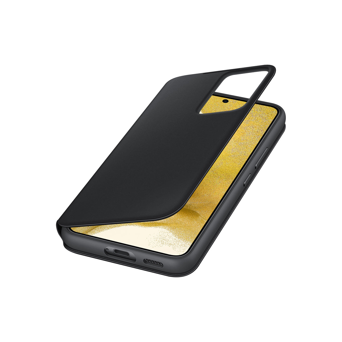 Samsung Smart Clear View Cover for Galaxy S22 in Graphite