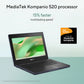 ASUS Chromebook Laptop - 29.5 cm (11.6") - ARM Cortex 520 - 4 GB LPDDR4x-SDRAM - 64 GB eMMC - Wi-Fi 6 - ChromeOS - Grey