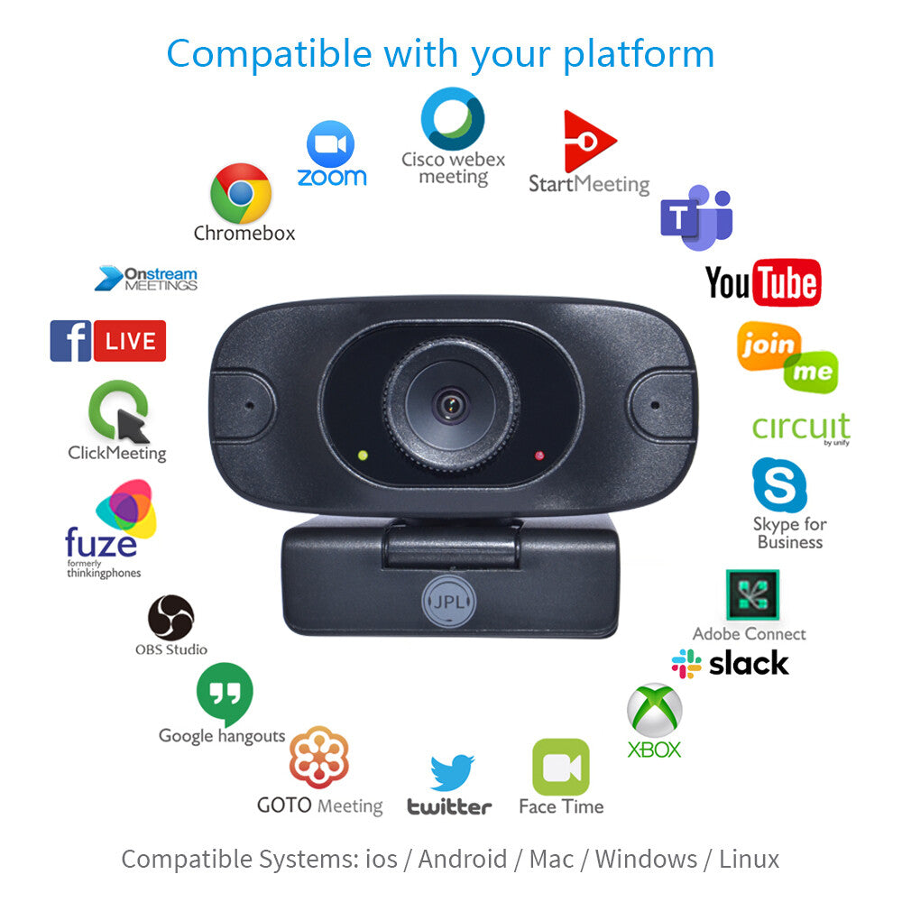 JPL Vision Mini - 2 MP 1940 x 1080 pixels USB 2.0 webcam