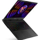 MSI Stealth 17 Studio Laptop - 43.9 cm (17.3") - Intel® Core™ i7-13700H - 16 GB DDR5-SDRAM - 1 TB SSD - NVIDIA GeForce RTX 4060 - Wi-Fi 6E - Windows 11 Home - Black
