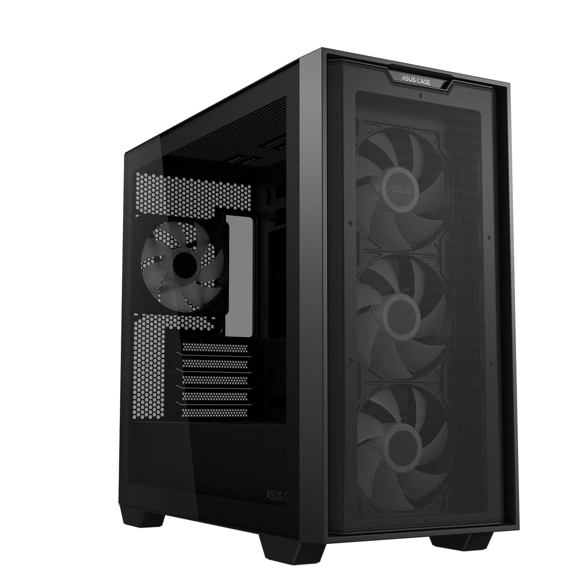 Asus A21 PLUS - MicroATX Mini Tower Case in Black