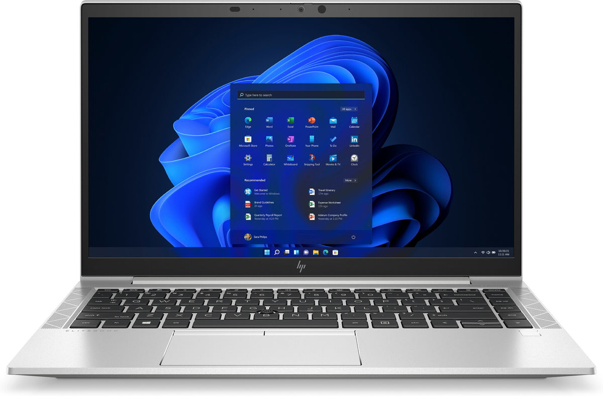HP EliteBook 840 G8 Laptop - 35.6 cm (14") - Intel® Core™ i5-1135G7 - 8 GB DDR4-SDRAM - 256 GB SSD - Wi-Fi 6 - Windows 10 Pro - Silver