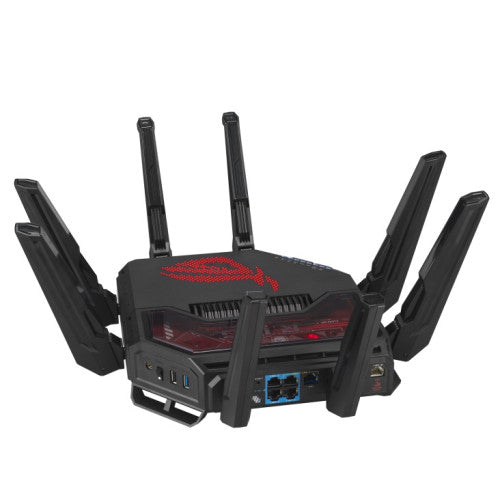 ASUS ROG Rapture GT-BE19000 - Multi-Gigabit Ethernet Tri-band (2.4 GHz / 5 GHz / 6 GHz) Wi-Fi 7 Wireless Router