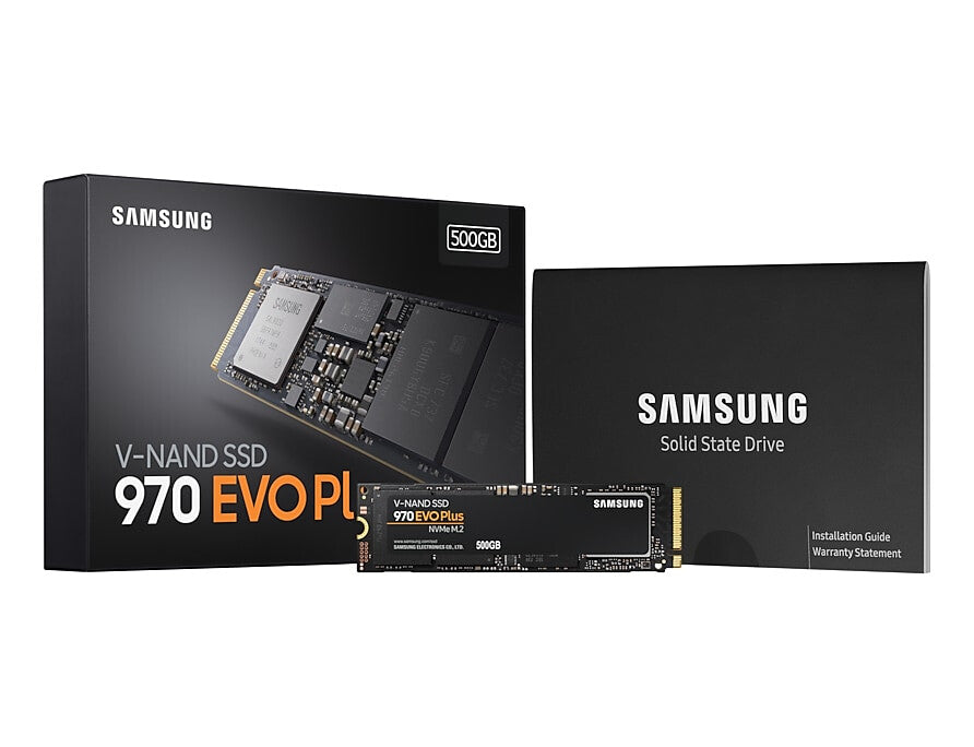 Samsung 970 EVO Plus - PCI Express 3.0 V-NAND MLC NVMe M.2 SSD - 500 GB