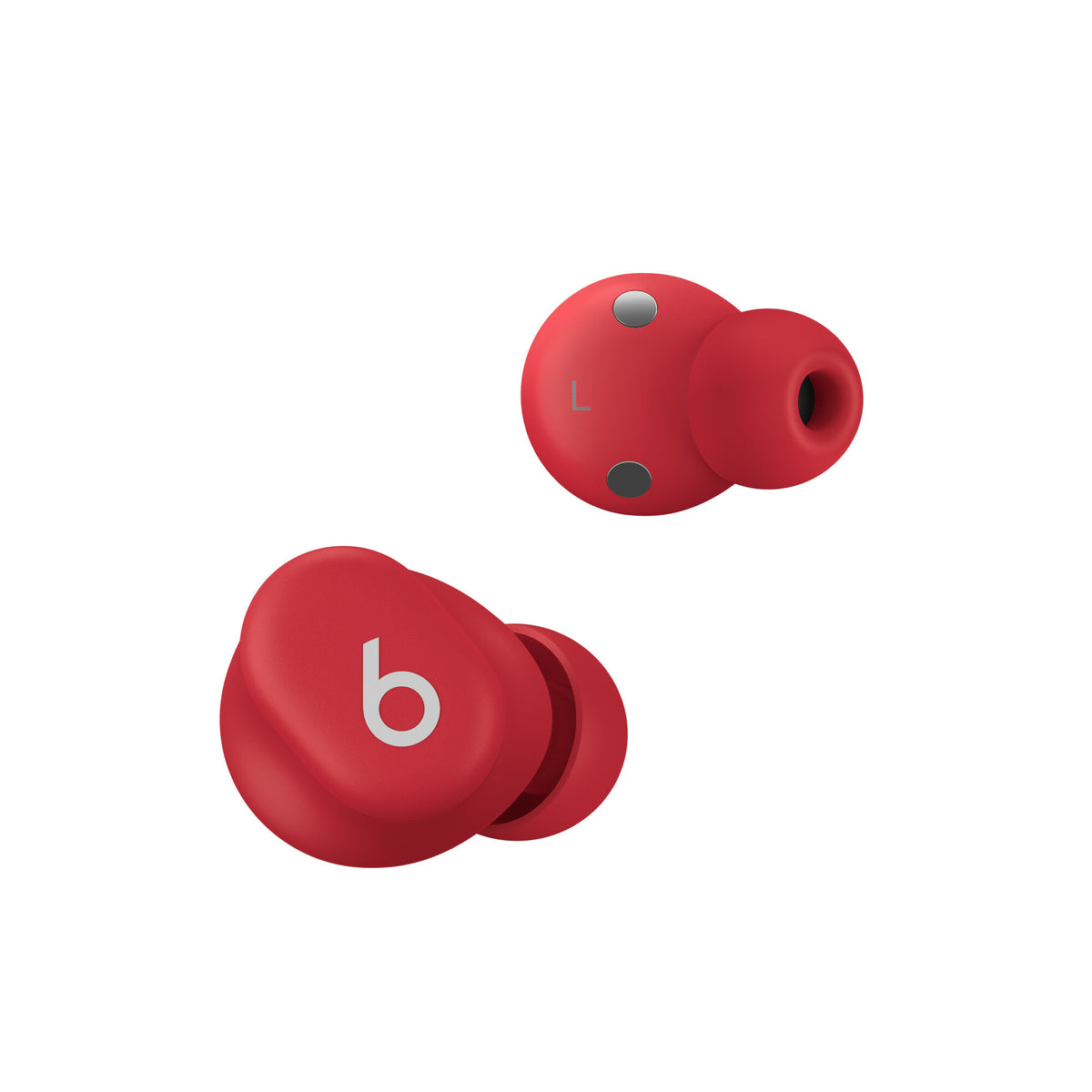Apple Beats Solo Buds - True Wireless Stereo (TWS) In-ear Earbuds in Transparent Red