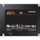 Samsung 870 EVO - Serial ATA III V-NAND 2.5" SSD - 1 TB