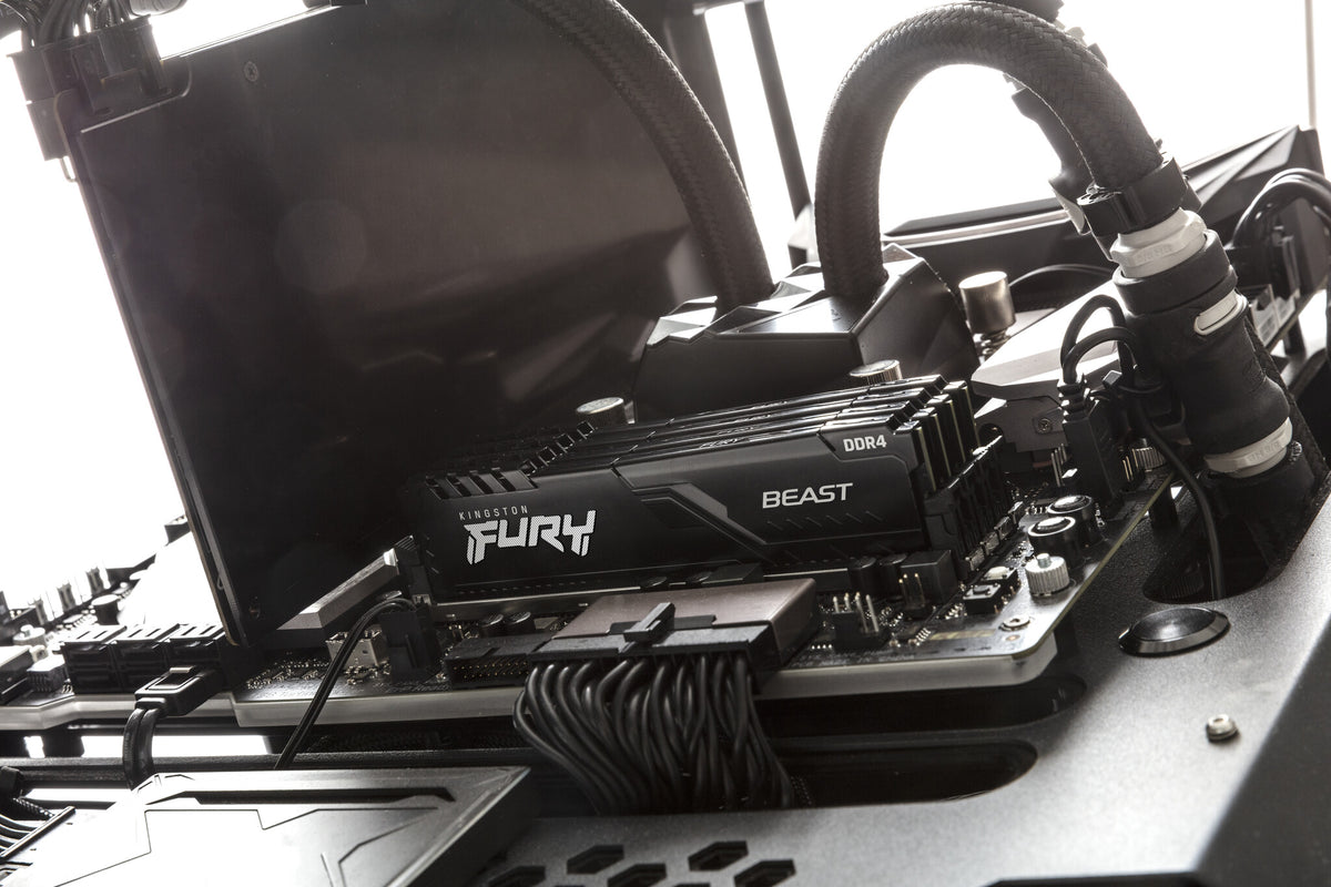 Kingston Technology FURY Beast Black - 16 GB 2 x 8 GB 3600MT/s DDR4 memory module
