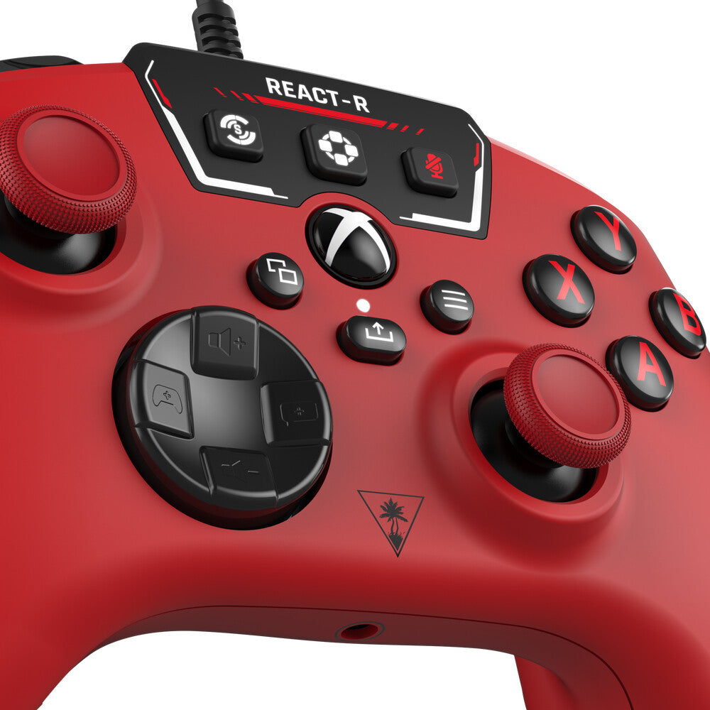 Turtle Beach REACT-R - USB Gamepad for PC / Xbox Series X|S in Red