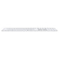 Apple Magic - USB Wired + Bluetooth Keyboard in White (QWERTY Portuguese)
