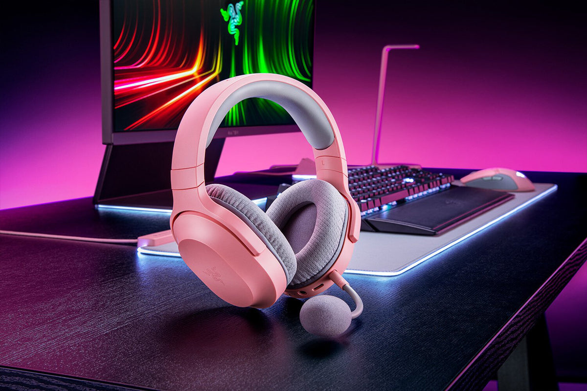 Razer Barracuda X - USB Type-C Wired & Bluetooth Wireless Gaming Headset in Pink