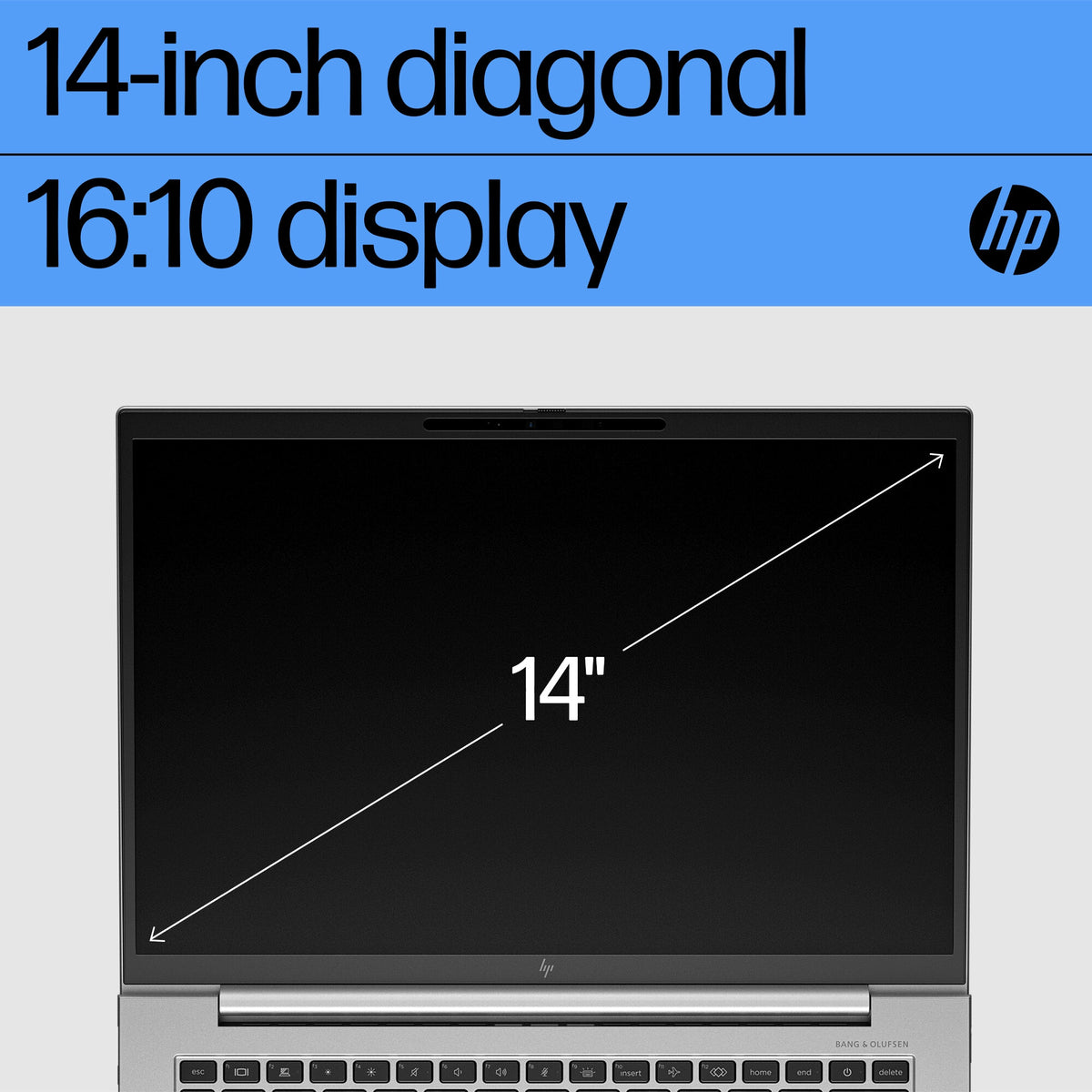 HP EliteBook 1040 14 G10 Laptop - 35.6 cm (14") - Intel® Core™ i7-1365U - 16 GB DDR5-SDRAM - 512 GB SSD - Wi-Fi 6E - Windows 11 Pro - Silver