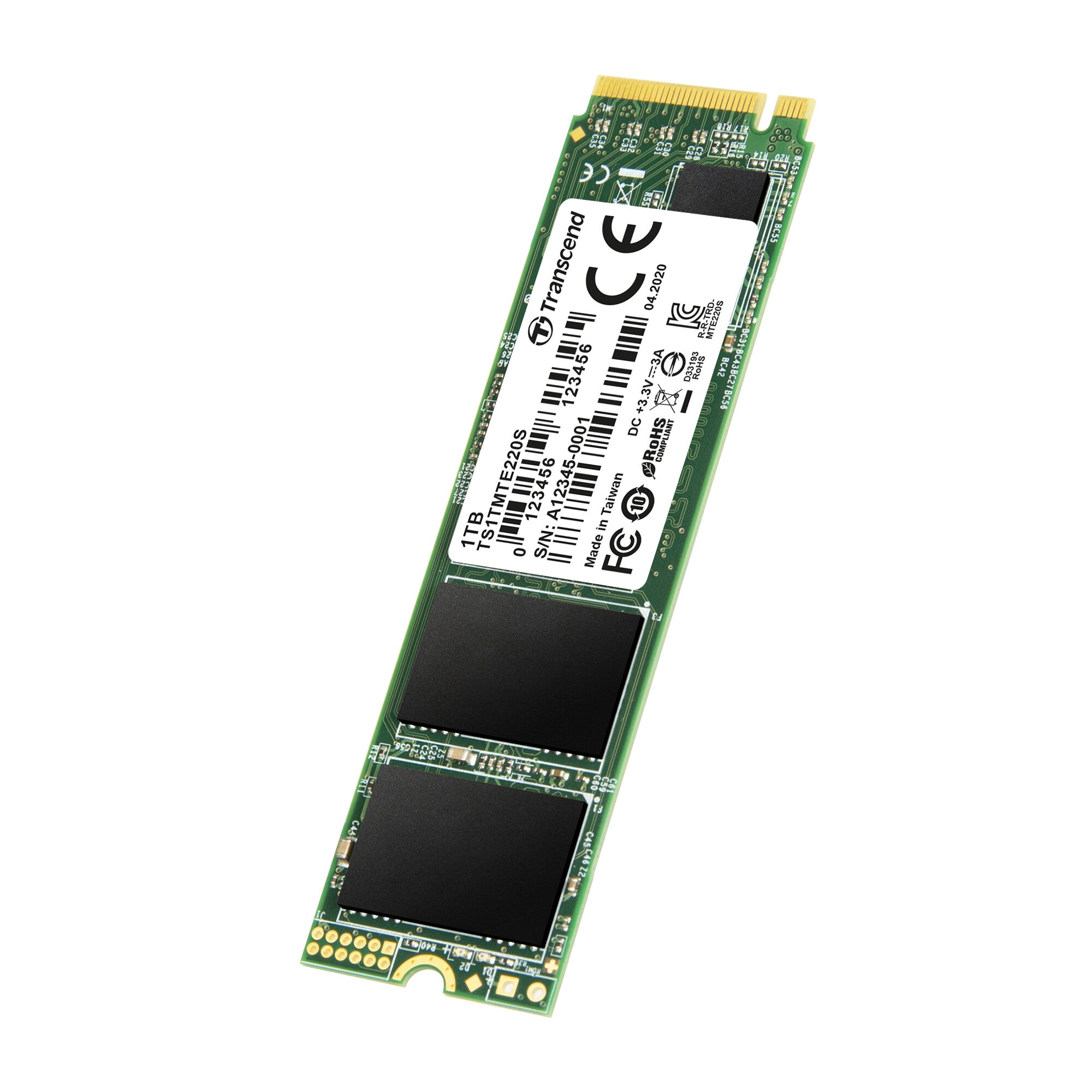 Transcend 220S PCIe SSD 1TB Clove Technology